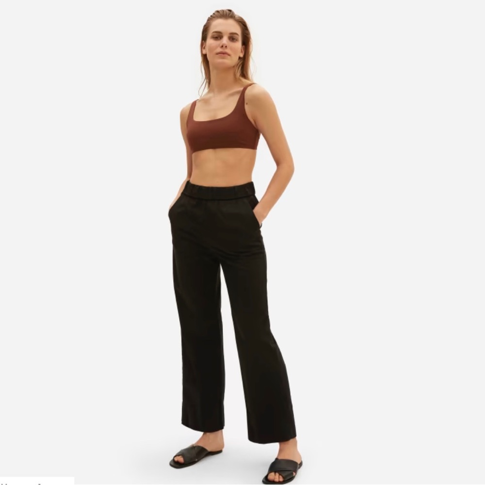 Everlane NWOT The Easy Pant Black Size 14 - Picture 2 of 13